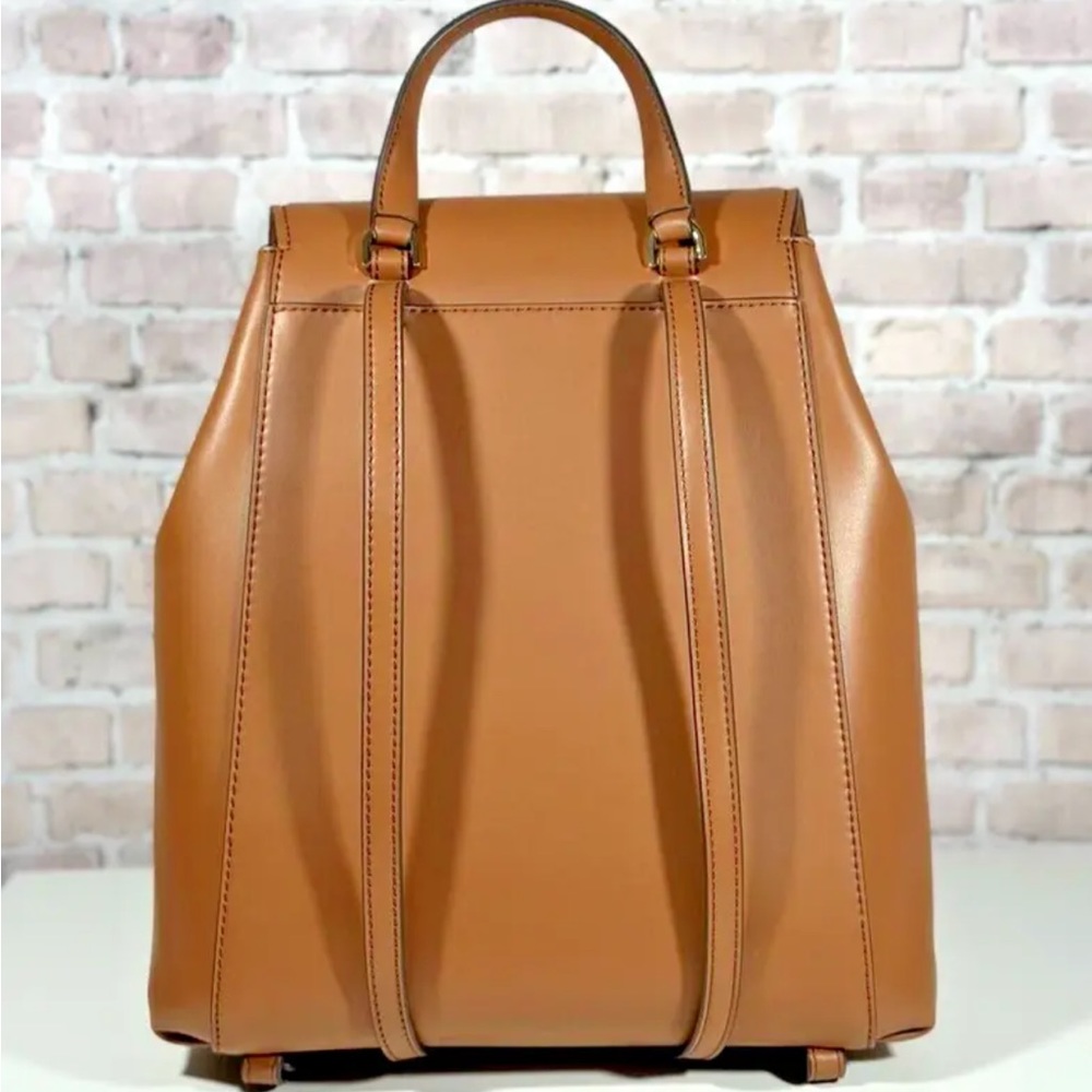 MICHAEL KORS PHOEBE MEDIUM DRAWSTRING BACKPACK SHOULDER BAG Vanilla NWT - Picture 4 of 7